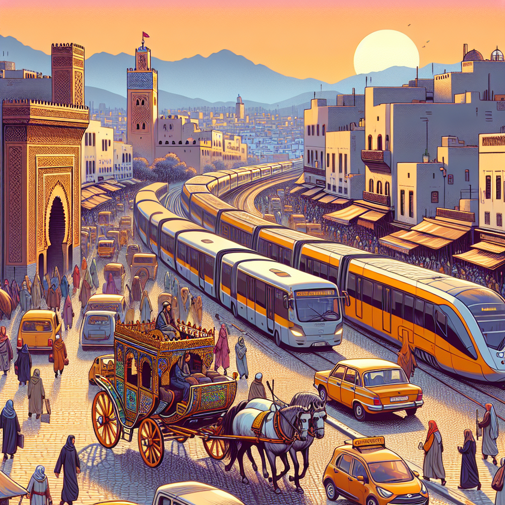 Guía Definitiva de Transporte en Marruecos: Cómo Moverse Fácilmente